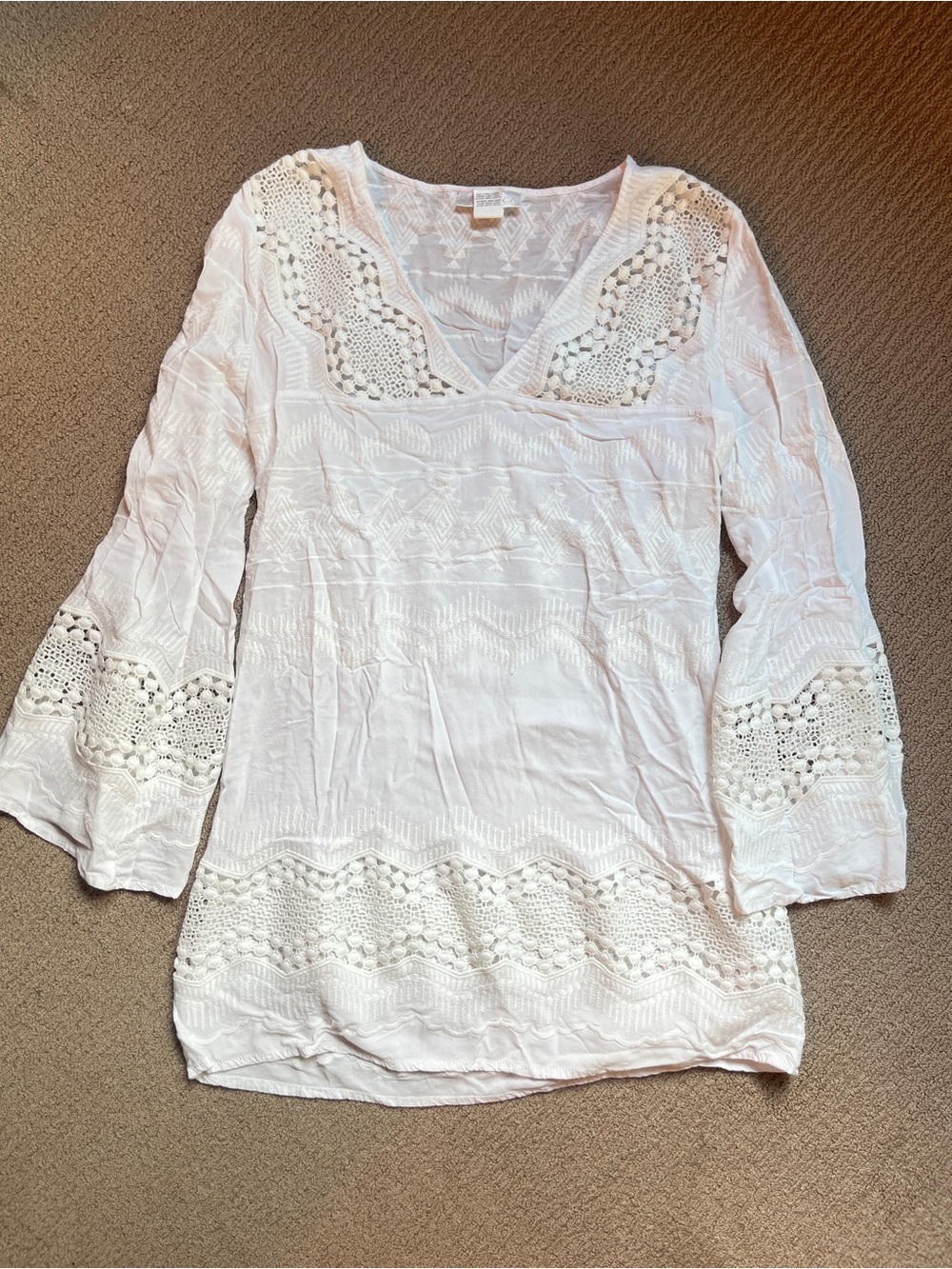 La Blanca White Swim Cover-Up Tunic